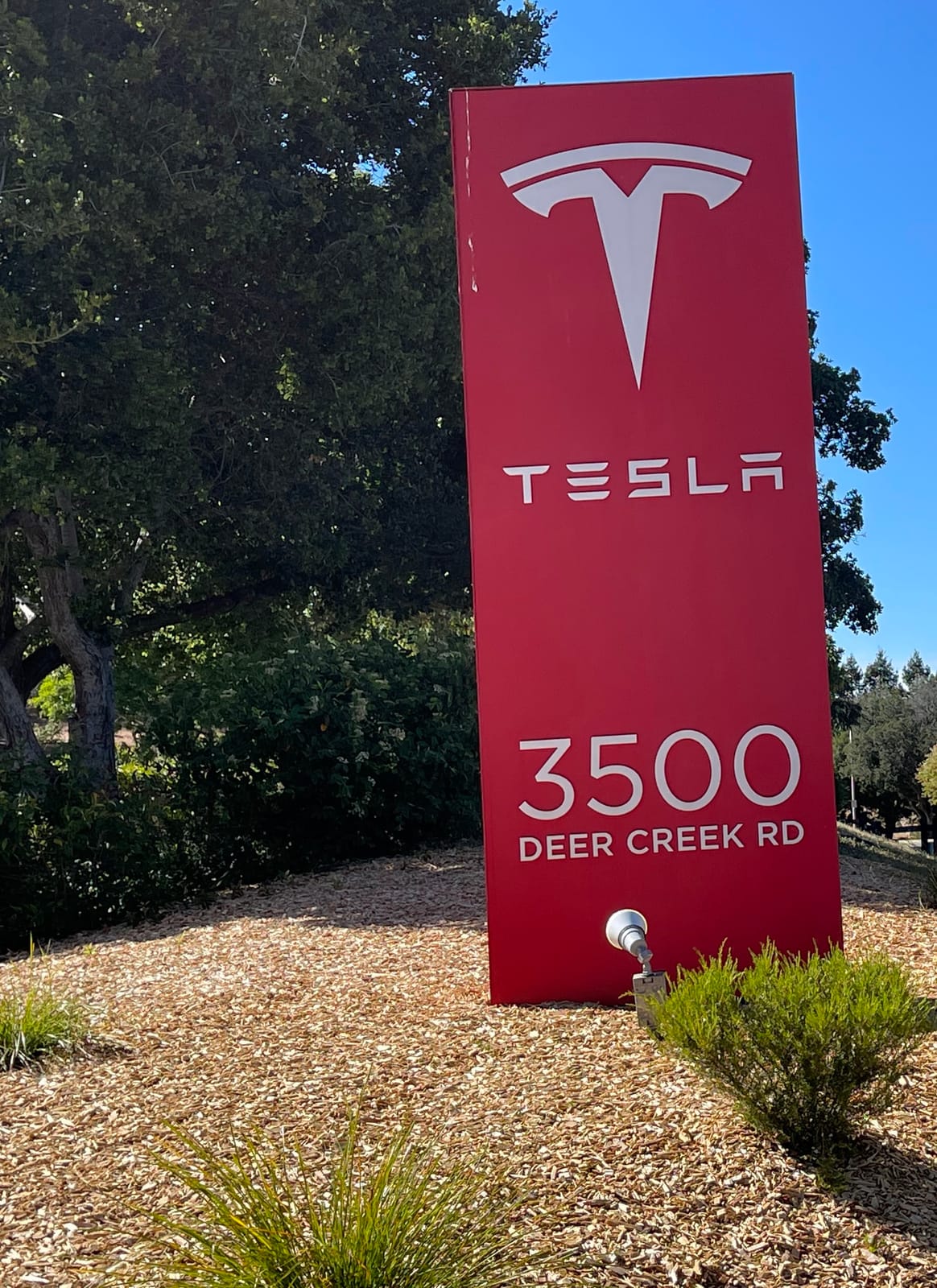 Tesla, 3500 Deer Creek Road
